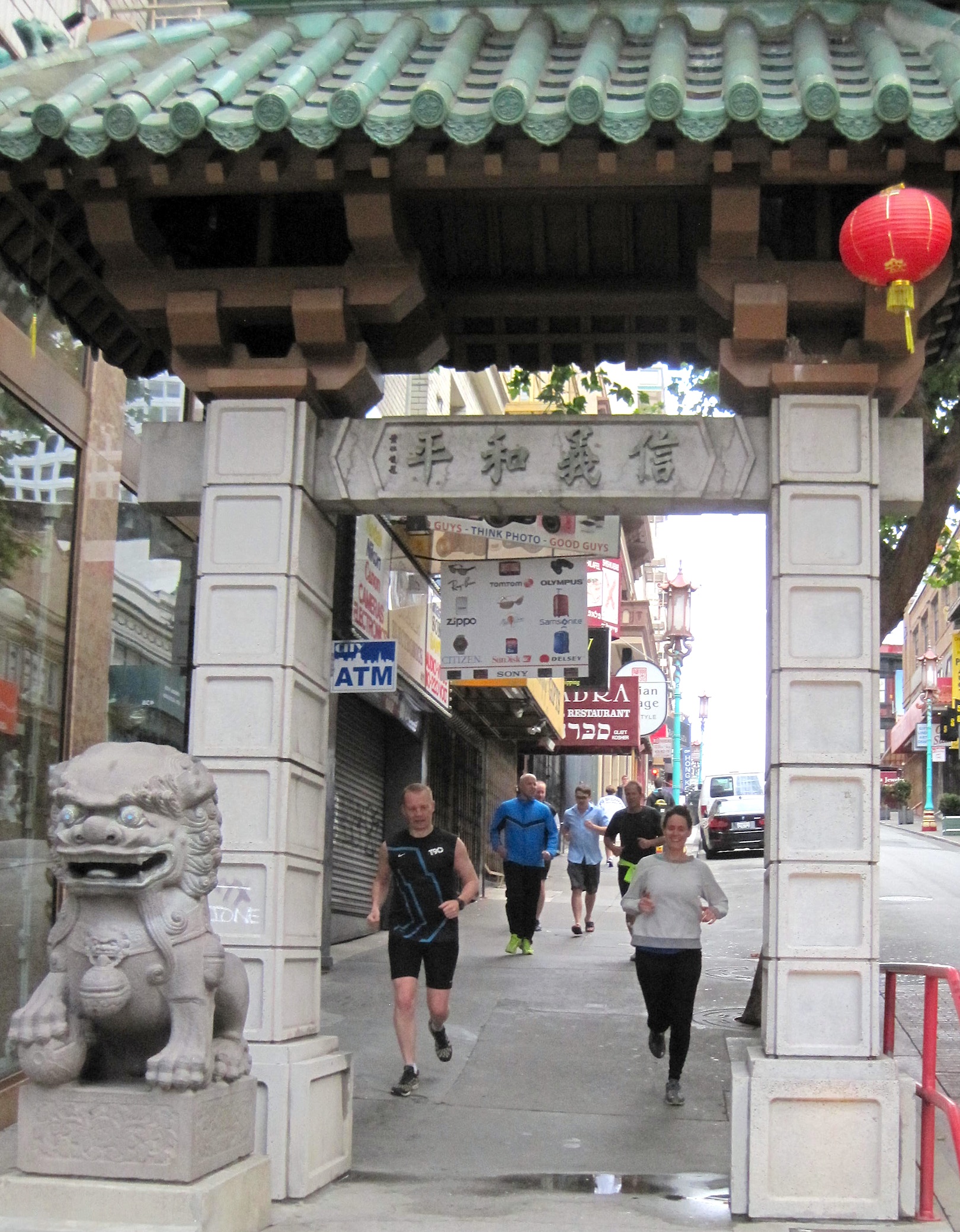 group chinatown run